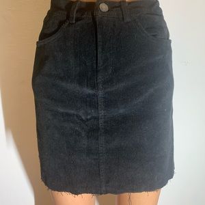 corduroy brandy melville skirt